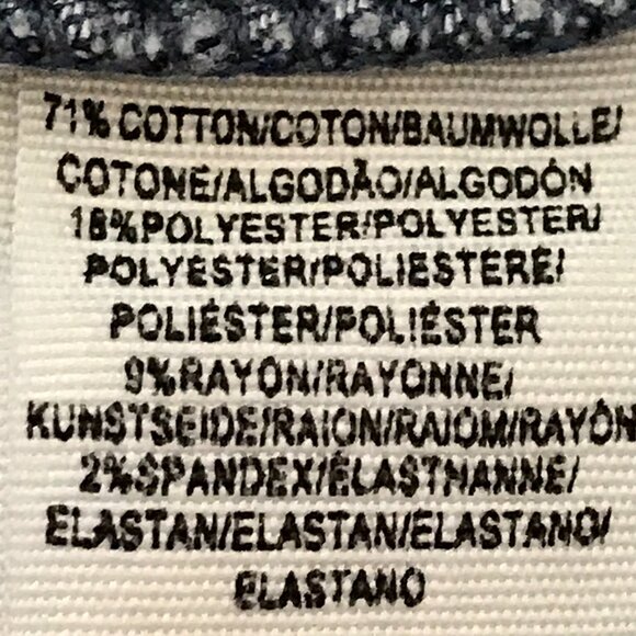 We the Free Flare Jeans Women 24 Blue Mid Rise Stretch Medium Wash Hippie 16490 - Picture 10 of 12